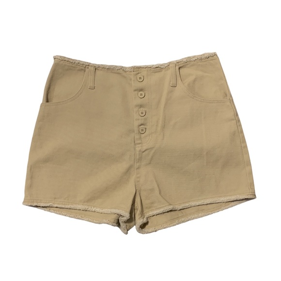 NWT Oak + Fort Vintage Inspired Shorts 4793 in Light Latte | Size 29 - Picture 4 of 9